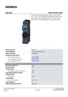 Datasheet for Siemens 3RA21100FE151BB4, EAN: 4011209795044