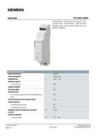 Datenblatt zu Siemens 7PV15401AW30, EAN: 4011209777293