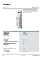 Datasheet for Siemens 7PV15081AW30, EAN: 4011209777262