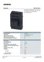 Datasheet for Siemens 3NP11431BC11, EAN: 4011209761476