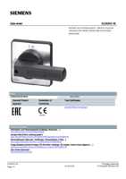 Datasheet for Siemens 3LD92431B, EAN: 4011209768895