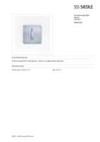 Datasheet for Siedle 200032636-00, EAN: 4015739326365