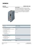 Datenblatt zu Siemens 6GK50041BD001AB2, EAN: 4019169853910
