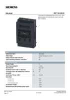 Datasheet for Siemens 3NP11431BC20, EAN: 4011209761469