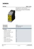 Datenblatt zu Siemens 3RK31111AA10, EAN: 4011209684195