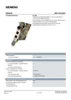 Datasheet for Siemens 6GK11623AA00, EAN: 4019169160506