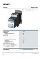 Datenblatt zu Siemens 3RW30131BB14, EAN: 4011209722941