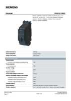 Datasheet for Siemens 3RA61201BB32, EAN: 4011209713673