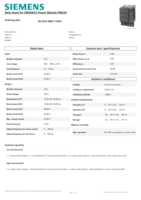 Datasheet for Siemens 6SL32250BE315AA0, EAN: 4019169455244