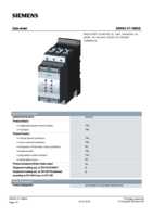 Datasheet for Siemens 3RW40471BB05, EAN: 4011209693265