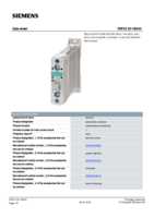 Datasheet for Siemens 3RF23201BA44, EAN: 4011209774926