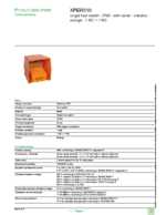 Datasheet for Schneider Electric XPER510, EAN: 3389110470956