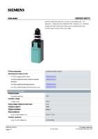 Datasheet for Siemens 3SE52320KD10, EAN: 4011209694477