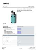 Datasheet for Siemens 3SE51120KH01, EAN: 4011209692442