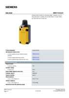 Datasheet for Siemens 3SE51120LU21, EAN: 4011209692602