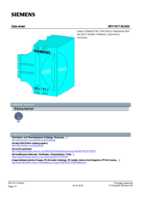 Datasheet for Siemens 3RV19175CA00, EAN: 4011209742741