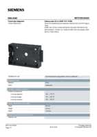 Datasheet for Siemens 6GT21900AA00, EAN: 4011209654488
