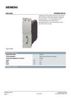 Datasheet for Siemens 3RW49000KC00, EAN: 4011209681293