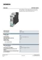 Datasheet for Siemens 3UF73001AU000, EAN: 4011209606203