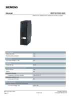 Datasheet for Siemens 6ES71387EA010AA0, EAN: 4019169142915