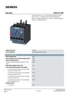 Datasheet for Siemens 3RU21161EB0, EAN: 4011209781634