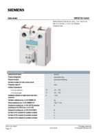 Datasheet for Siemens 3RF20501AA44, EAN: 4011209612723