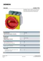 Datasheet for Siemens 3LD28041TP53, EAN: 4011209639454