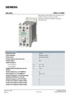 Datasheet for Siemens 3RF24101AB55, EAN: 4011209646841