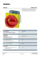 Datasheet for Siemens 3LD25041TP53, EAN: 4011209639089