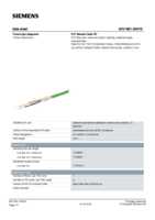 Datasheet for Siemens 6XV18613AN75, EAN: 4019169850230