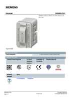 Datasheet for Siemens 3RB29852CB1, EAN: 4011209632622