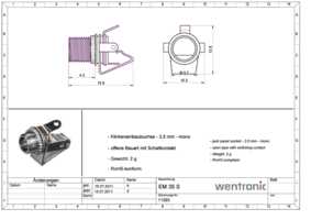 Datasheet for Goobay 11093, EAN: 4040849110931