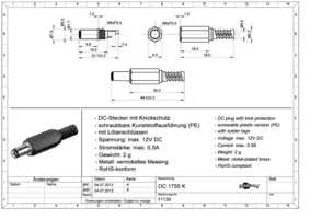 Datasheet for Goobay 11139, EAN: 4040849111396