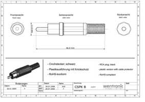 Datasheet for Goobay 11277, EAN: 4040849112775