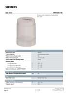 Datasheet for Siemens 8WD42001AE, EAN: 4011209375338