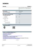 Datasheet for Siemens 3TX64461A, EAN: 4011209054899