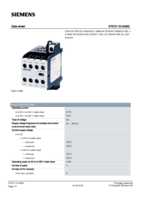 Datasheet for Siemens 3TG10100AM2, EAN: 4011209328617