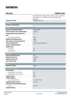 Datasheet for Siemens 3SB20002JB01, EAN: 4011209139886