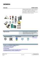 Datasheet for Siemens 3RX98100AA00, EAN: 4011209234413