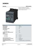 Datasheet for Siemens 3RP20052AP30, EAN: 4011209569485