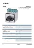 Datasheet for Siemens 3LD20220TK11, EAN: 4011209511903