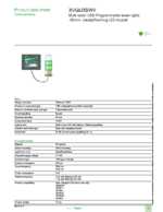 Datasheet for Schneider Electric XVGU3SWV, EAN: 3606480530944