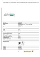 Datasheet for Weidmüller 9019230000, EAN: 4008190072117