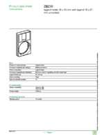 Datenblatt zu Schneider Electric ZBZ35, EAN: 3389110095913