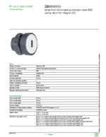 Datenblatt zu Schneider Electric ZB5AW313, EAN: 3389110909920