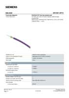 Datasheet for Siemens 6XV18211BT10, EAN: 4019169401395