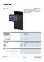 Datasheet for Siemens 3RU29263AA01, EAN: 4011209781085