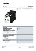Datasheet for Siemens 3TH42930BB4, EAN: 4011209048980