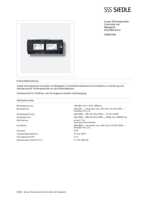 Datasheet for Siedle 200041606-00, EAN: 4015739416066