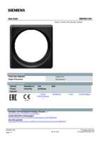 Datenblatt zu Siemens 3SB29020AA, EAN: 4011209028555